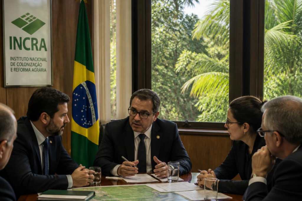Reunião sobre precatórios do INCRA com foco na Emenda Constitucional 136 e RPV.